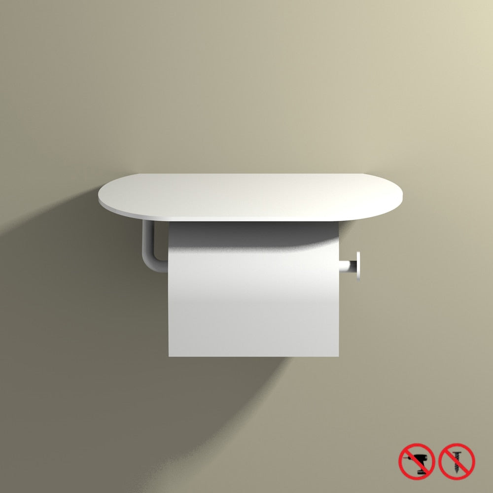 Porte Papier Toilette Blanc Design