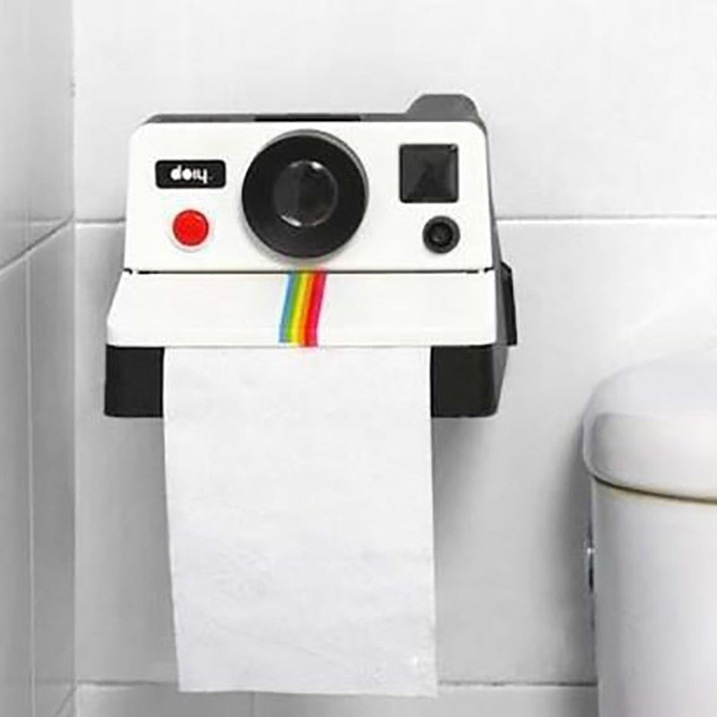 Porte Papier Toilette polaroid