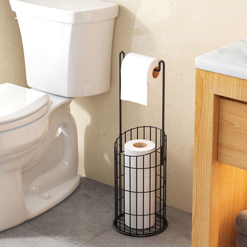 MDesign porte papier-toilette sur pied – support papier toilette